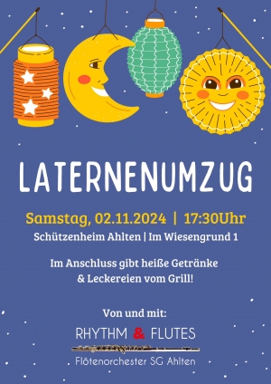 Laternenumzug Ahlten am 2. November 2024